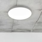 Sivá stropná lampa plastová, Sharde, 18 W, LED 4000 K, IP44