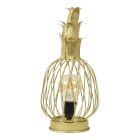 Industriálna stolová lampa zlatá, Keri