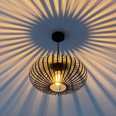 Industriálne visiace svietidlo čierne, Lieve