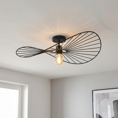 Moderné stropné svietidlo čierne, Jolinda