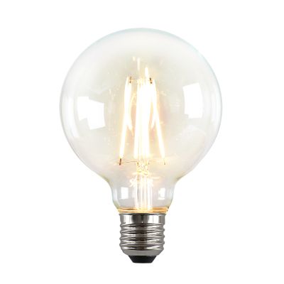 Stmievateľná LED žiarovka E27 Olucia George, G95, 4W, 2700K