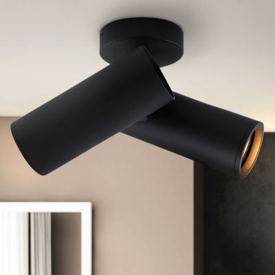 Moderné stropné bodové svetlo čierne, Nadi