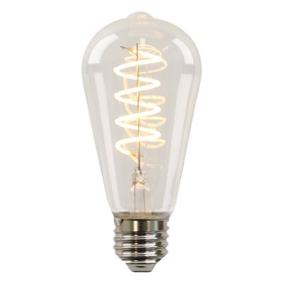 Stmievateľná E27 Olucia LED Edison lampa Tuelo, 4W, 2700K