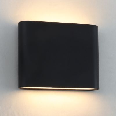 Moderné vonkajšie svietidlo čierne, Cailey, 6 W, LED 3000 K, IP54
