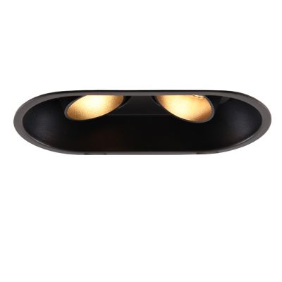 Moderné podhľadové svietidlo čierne, Timothy