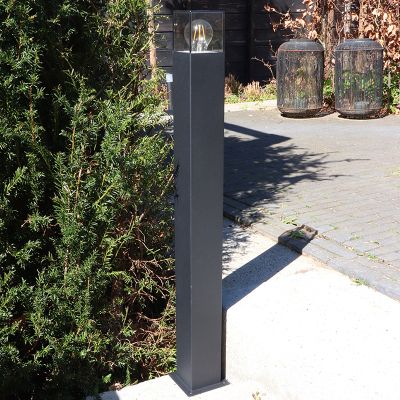 Moderný vonkajšie svietidlo čierny, Sanel, IP44