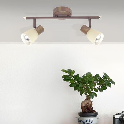 Kovové stropné bodové svetlo medené, Alaya