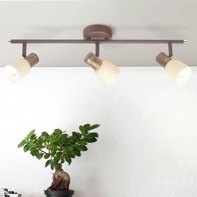 Kovové stropné bodové svetlo medené, Alaya