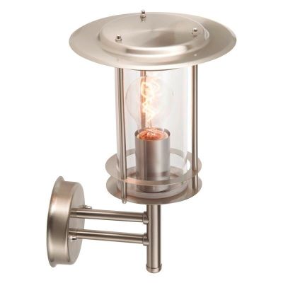 Kovové vonkajšie svietidlo chrómové, Shamayra, IP44