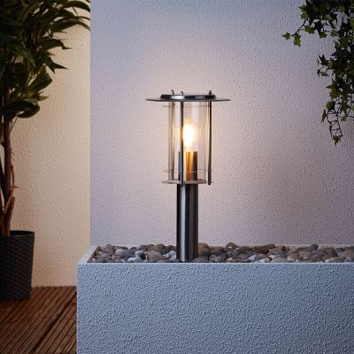 Kovový vonkajšie svietidlo chrómový, Shamayra, IP44