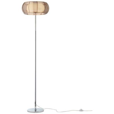 Moderná stojaca lampa bronzová, Amela, s vypínačom