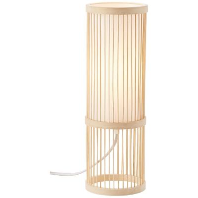Drevená stolová lampa, Kayra, s vypínačom