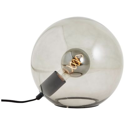 Dizajnová stolová lampa čierna, Widad, s vypínačom