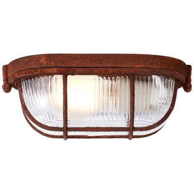 Industriálna stropná lampa rezavá, Kali