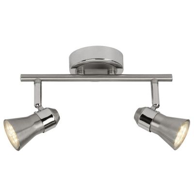 Kovové stropné bodové svetlo chrómové, Roel, 7 W, LED 3000 K