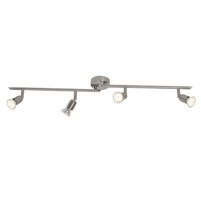Kovové stropné bodové svetlo chrómové, Hayo, 50 W, LED 3000 K