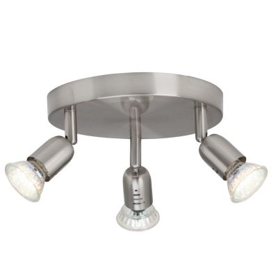 Kovové stropné bodové svetlo chrómové, Hayo, 50 W, LED 3000 K