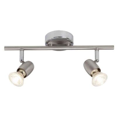 Kovové stropné bodové svetlo chrómové, Wietse, 7 W, LED 3000 K