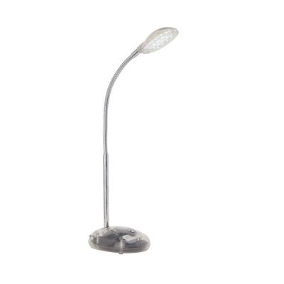 Plastová lampa na písací stôl priehľadná, Marenthe, 2 W, LED 6000 K, s vypínačom