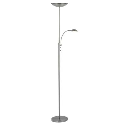 Moderná stojaca lampa chrómová, Elina, 18 W, LED 3000 K