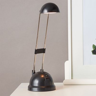 Moderná lampa na písací stôl čierna, Louna, 6 W, LED 2700 K, s vypínačom
