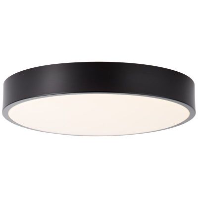 Moderná stropná lampa čierna, Asude, 12 W, LED 3000 K