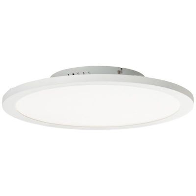 Moderná stropná lampa biela, Bonny, 24 W, LED RGBW, s diaľkovým ovládačom