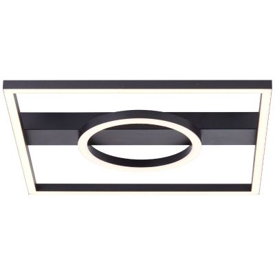 Dizajnová stropná lampa čierna, Konrad, 20 W, LED 3000 K