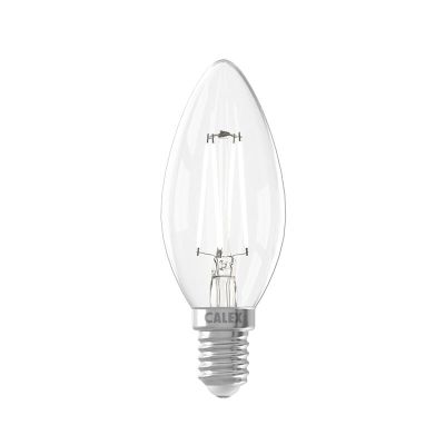 Stmievateľná sviečková LED žiarovka Calex E14 4,5 W, 2700 K