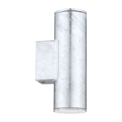 Oceľové moderné vonkajšie svietidlo sivé, Marlies, IP44