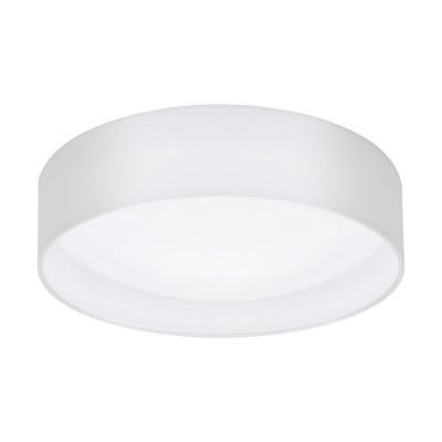Textílná moderná stropná lampa biela, Abano, 12 W, LED 3000 K