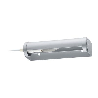 Oceľové svietidlo pod kuchynskú linku chrómové, Karl, s vypínačom