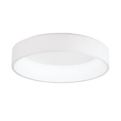 Plastové dizajnové stropné svietidlo biele, Elsje, 34 W, LED 3000 K