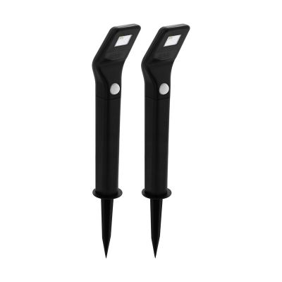 Plastové zapichovacie svietidlo čierne, Zora, 1 W, LED 3000 K, IP44