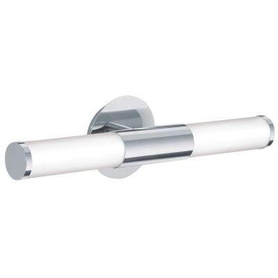 Sklenené moderné svetlo nad zrkadlo chrómové, Euska, IP44