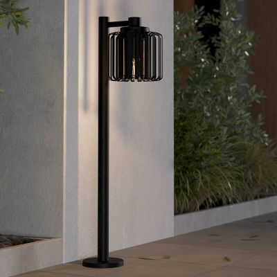 Hliníkový industriálny vonkajšie svietidlo čierny, Rebecca, IP65