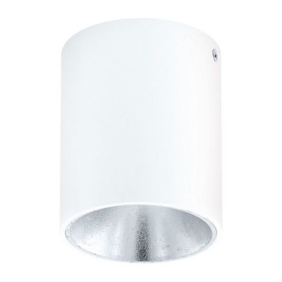 Hliníková moderná stropná lampa biela, Dahne, 3 W, LED 3000 K