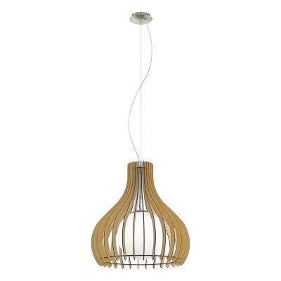 Drevené visiace svietidlo rustikálne, Betsy