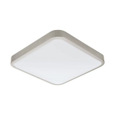 Plastové nástenné svietidlo niklové, Beyza, 16 W, LED 3000 K, IP44