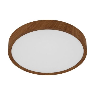 Plastová moderná stropná lampa hnedá, Jouk, 33 W, LED 3000 K