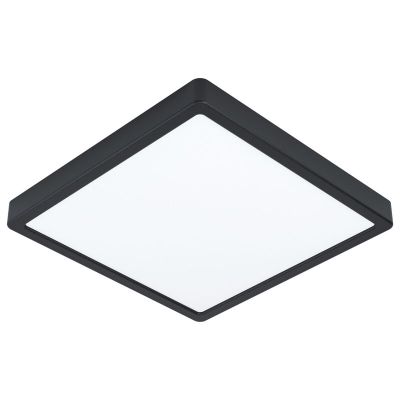 Oceľové stropné svietidlo do kúpeľne čierne, Pascale, 20 W, LED 3000 K, IP44