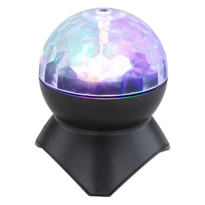 Viacfarebné disko osvetlenie z plastu, Laurin, 3W, RGB LED, s vypínačom