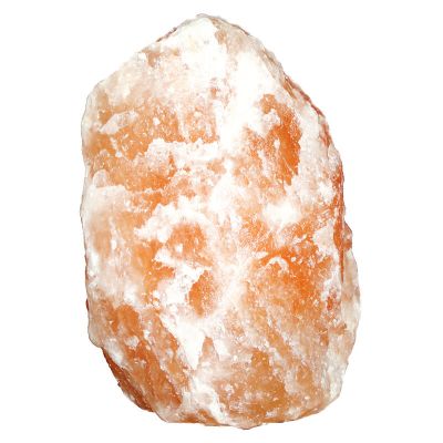 Kamenná soľná lampa oranžová, Mersa, s vypínačom
