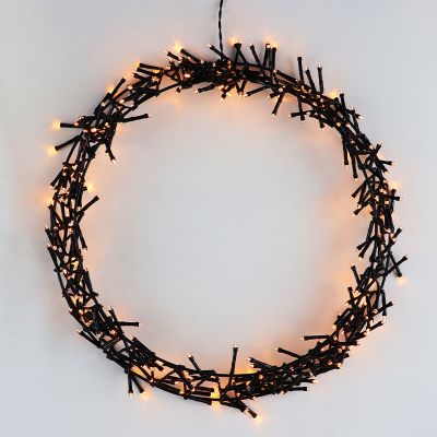 Vianočný veniec - prsteň - 38 cm