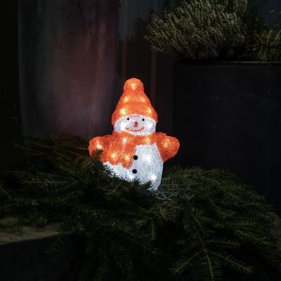 Snehuliak s červenou čiapkou, 22,5 cm