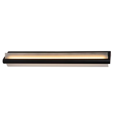 Čierne nástenné svetlo do kúpeľne moderné, Wanda, 19 W, LED 3000 K, IP44