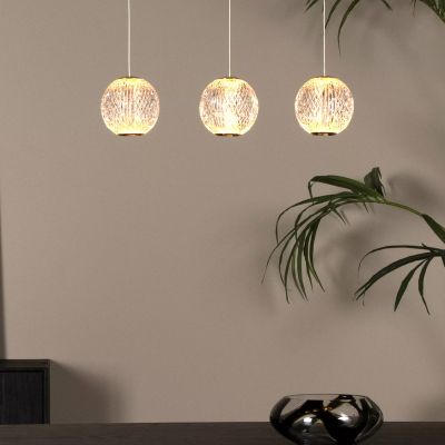 Zlaté visiace svietidlo dizajnové, Cintra, 4,7 W, LED 2700 K