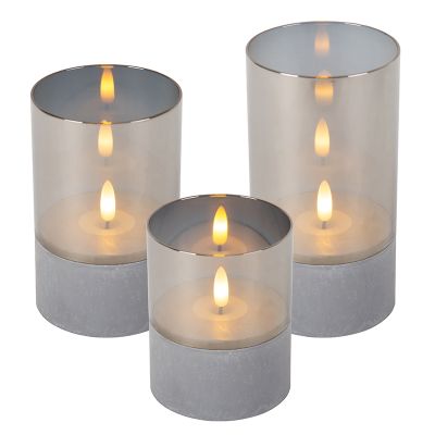 3 batériové sviečkové lampy Velas