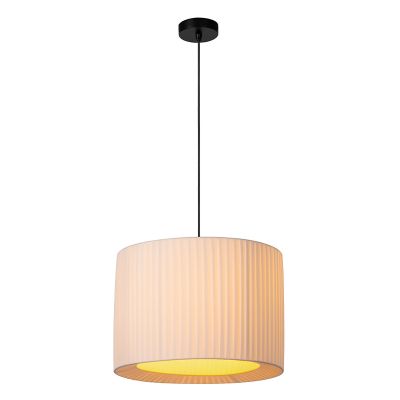 Biele visiace svietidlo moderné, Fold
