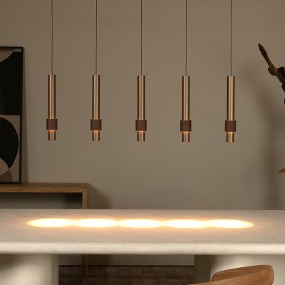 Hnedé visiace svietidlo moderné, Margary, 4,2 W, LED 2700 K